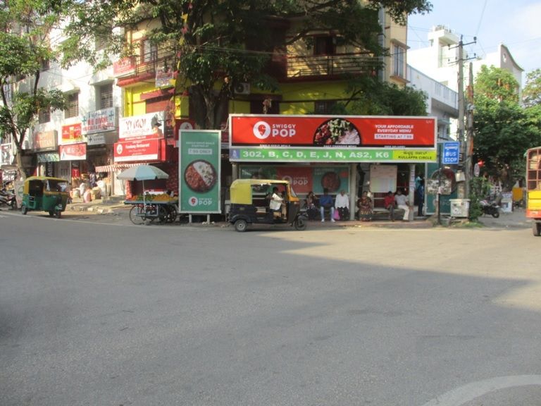 Best OOH Ad agency in Bangalore, Bus Shelter Advertising Company at Kammanahalli Bus Stop in Bangalore